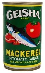 Geisha Mackerel in Tomato sauce